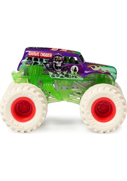 Spin Master Monster Jam 1:64 Creatures Serisi Grave Digger ve Grim