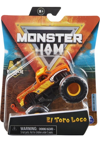 Spin Master Monster Jam 1:64 Wheelie Bar Serisi El Toro Loco