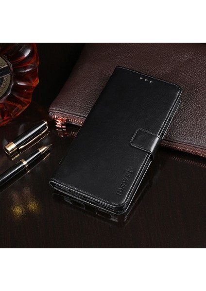 Idewei Oneplus 9rt 5g Için Idewei Deri Telefon Kılıfı (Yurt Dışından)