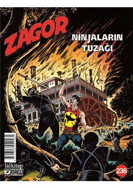 Zagor Sayı 236 - Ninjaların Tuzağı - Jacopo Rauch