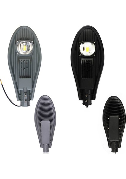 50 Watt Cob Ledli Sokak Armatürü 12 Volt Sokak Armatürü 12v Beyaz-12 Volt