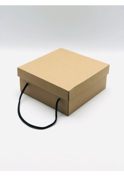 23X23X10 Kraft Çok Amaçlı Kutu Karton Kutu (10 Adet)