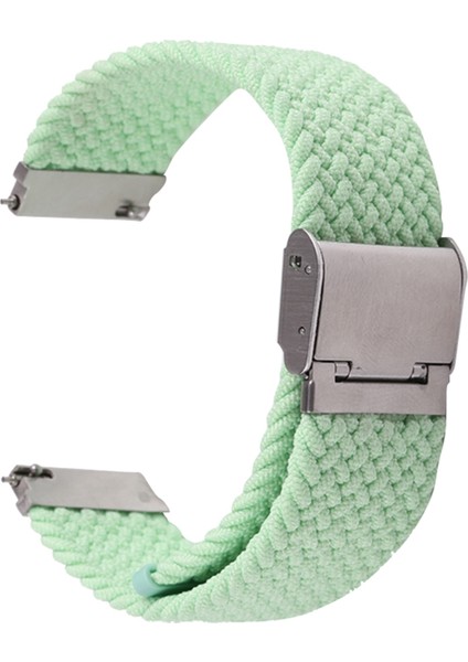 Galaxy Watch 4 20MM Için Naylon Örgülü Metal Toka Kayışı (Yurt Dışından)