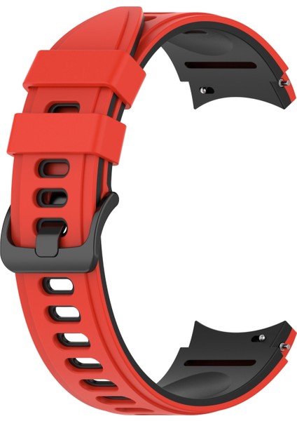 Samsung Galaxy Watch4 Klasik 42MM / 46MM Iki Renkli Silikon Kayış Watchband Için (Yurt Dışından)