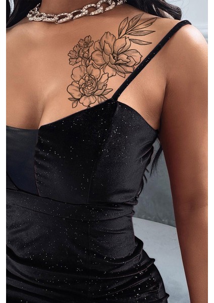 2'li Geçici Dövme Seti,geçici Tattoo ,vücut Dövme,kol Bilek Dövme,boyun Dövme,sırt Dövme modelleri