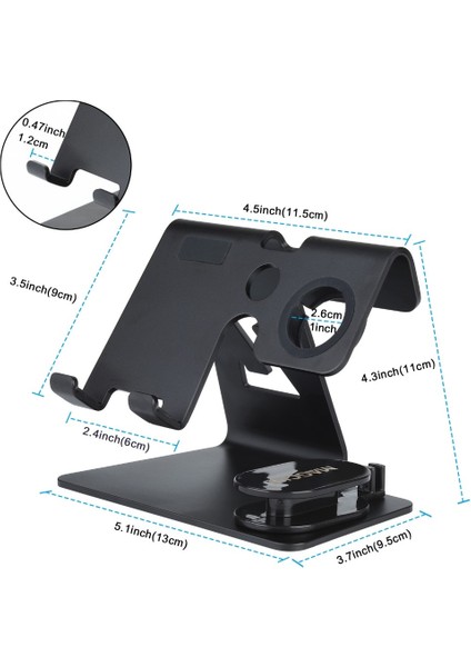 3 In 1 Şarj Tutucu Standı Dock Station Apple Izle Için Iwatch Serisi 4/3/2/1 Telefon Tablet Standı Için İphone Xr Xs Max X | Telefon Sahipleri Ve Duruş (Yurt Dışından)