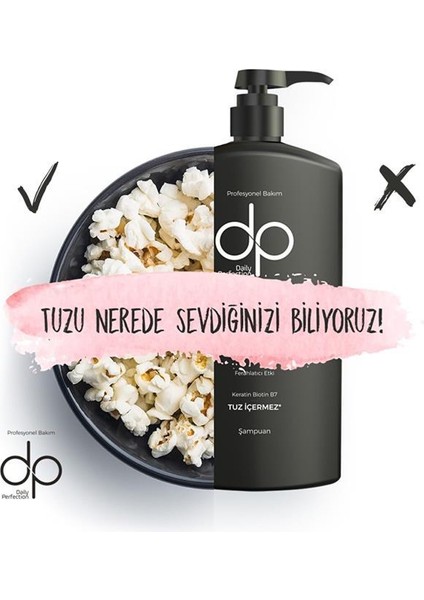 Dp Daily Şampuan Perfection Mentol X2ADET 500ML