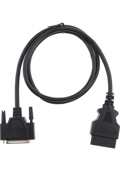 16 Pin Obdıı Obd2 Db 25 Pin Uzatma Teşhis Kablo Adaptörü Kordon 100CM (Yurt Dışından)