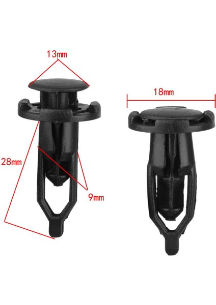 30 Adet Araba Kapı Tampon Çamurluk Trim Klip Perçin Tutucu Toyota 5216102020 B17 (Yurt Dışından) modelleri
