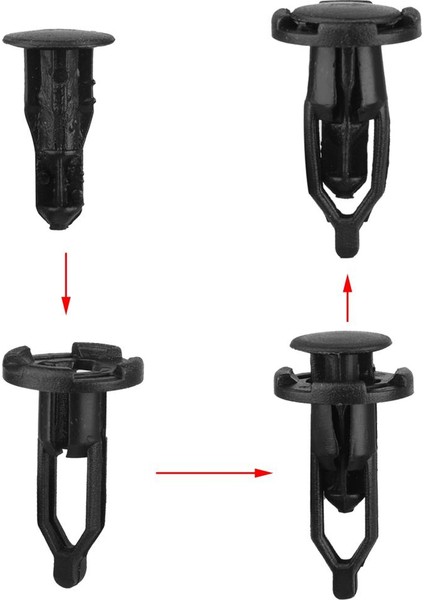 30 Adet Araba Kapı Tampon Çamurluk Trim Klip Perçin Tutucu Toyota 5216102020 B17 (Yurt Dışından) fırsatları