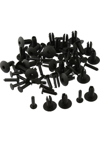 Plastik Kelepçe Klipler Tampon Montaj # 51118174186 # Bmw E30 E36 E46 B32 Için Fit (Yurt Dışından) fiyatları