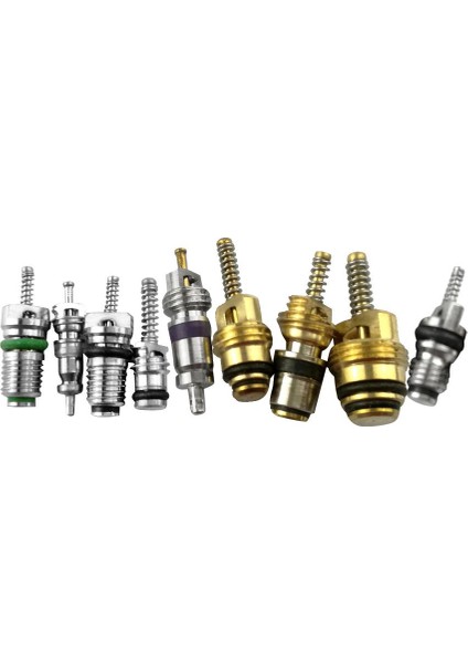 135 Adet A / C Sistemi Schrader Vanaları R12 / R134A Hvac Shrader Vanalar Aracı Için (Yurt Dışından)