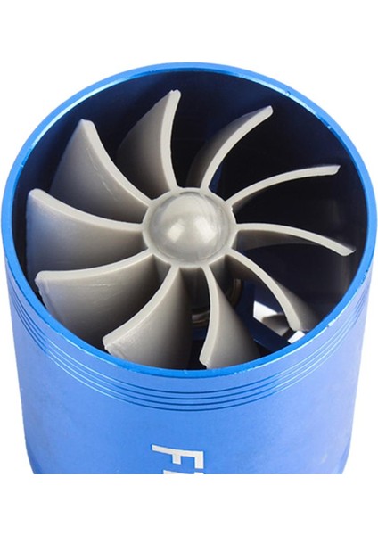 2x Turboşarj Çift Fan Süper Şarj 2.5-2.9 Inç Kolay Kurulum (Yurt Dışından)