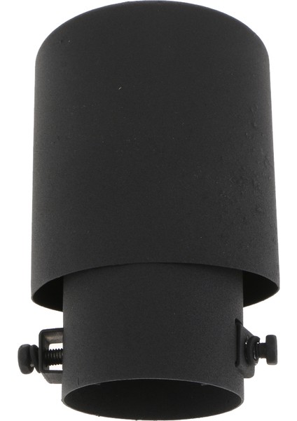 Araba Evrensel Yuvarlak Siyah Paslanmaz Çelik Egzoz Kuyruğu Susturucu Ipucu Borusu (Yurt Dışından) indirimleri