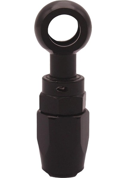 Alüminyum Siyah A6 Ila 12MM Outlet Banjo Adaptörü Uydurma (Yurt Dışından)