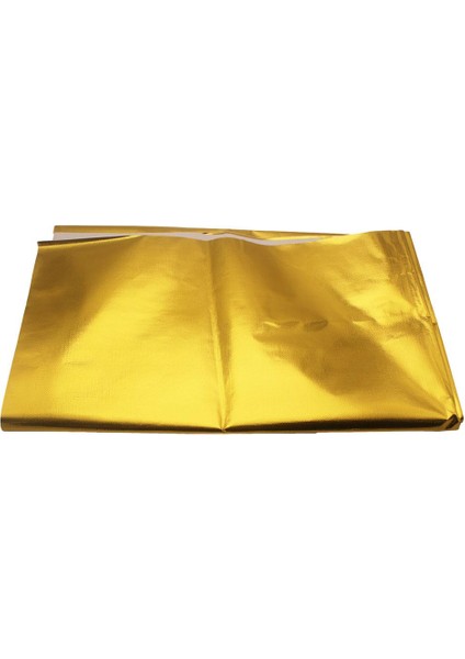 Yapışkan Egzoz Manifoldu Isı Wrap Yansıtın Altın 39 "X47" Isı Kalkanı Bant (Yurt Dışından)