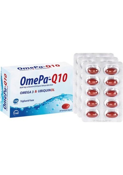Omepa- Q10 30 Kapsül