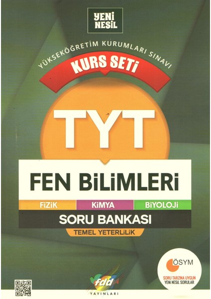 Fdd TYT Fen Bilimleri Kurs Seti Soru Bankası