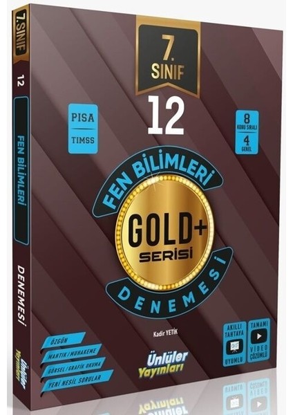 7. Sınıf Fen Bilimleri 12 Deneme Yni