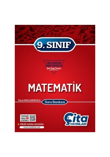 Çita Yayınları 9. Sınıf Matematik Soru Bankası