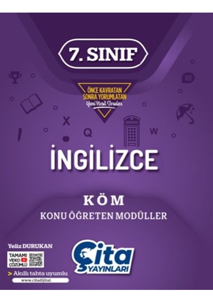 Çita Yayınları 7. Sınıf Ingilizce Konu Anlatımlı