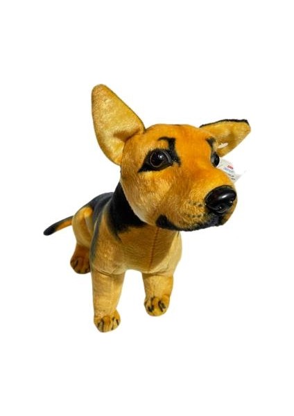Oturan Köpek Peluş 40CM Kadife