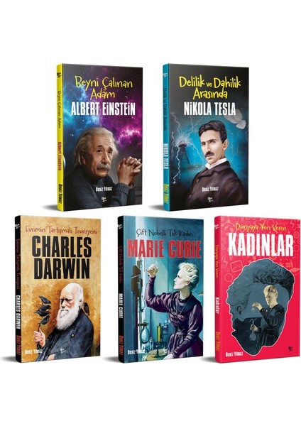 Bilime Yön Veren Inanılmaz Zekalar - 5 Kitap