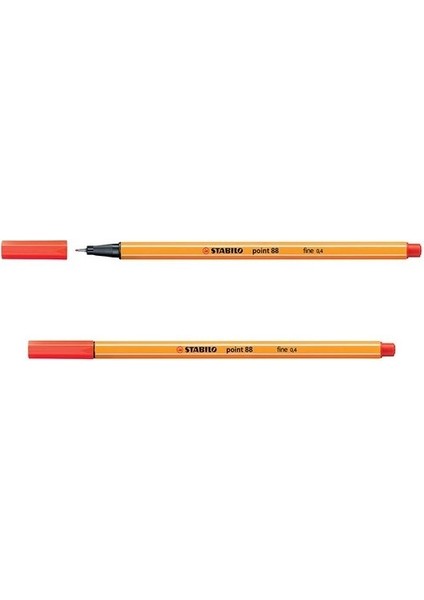 Stabilo Point 88 Fineliner 88/48 Turuncu