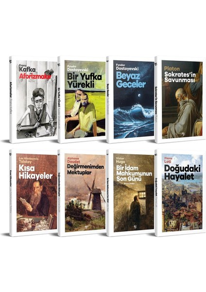 Unutulmaz Dünya Klasikleri Serisi - 8 Kitap