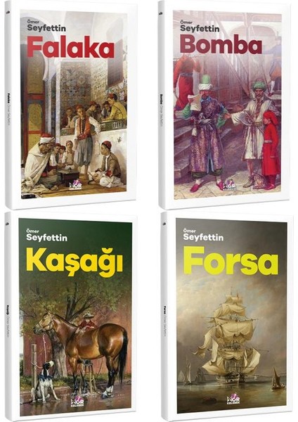 Ömer Seyfettin'in 4lü Kitap Seti V1