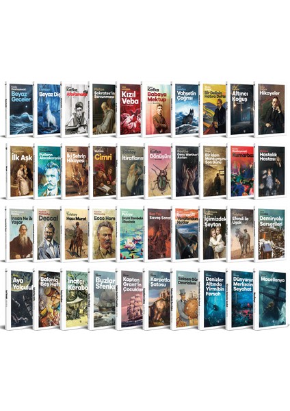 Büyük Dünya Klasikleri Seti - 40 Kitap