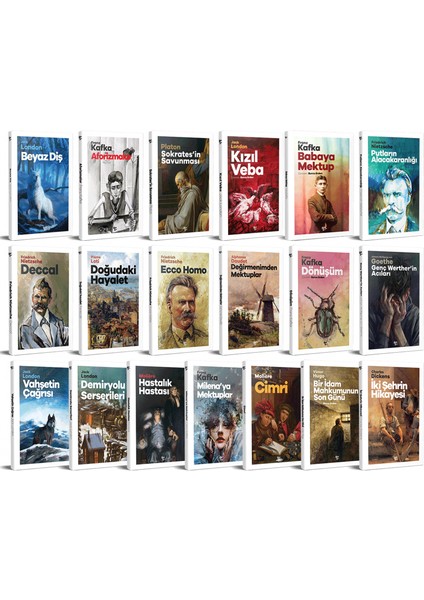 Büyük Dünya Klasikleri Seti - 19 Kitap