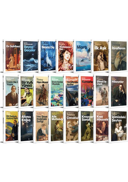 Büyük Dünya Klasikleri Seti - 23 Kitap