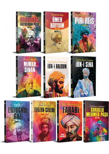 Medeniyetin Kurucuları Set (10 Kitap Takım)