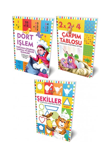 Dört Işlem ve Şekiller 3 Kitap