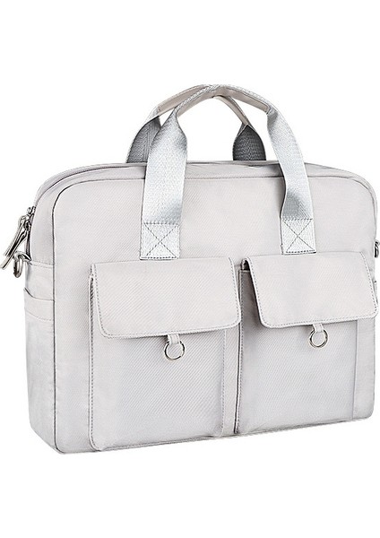 13.3 Inç Dizüstü (Gümüş Gri) Için El Omuz Evrak Çantası (Yurt Dışından)