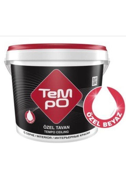 Tempo Özel Tavan 17.5 kg Beyaz