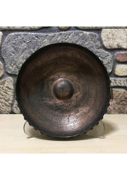 Bakır Şifa Ayetli Hamam Tası