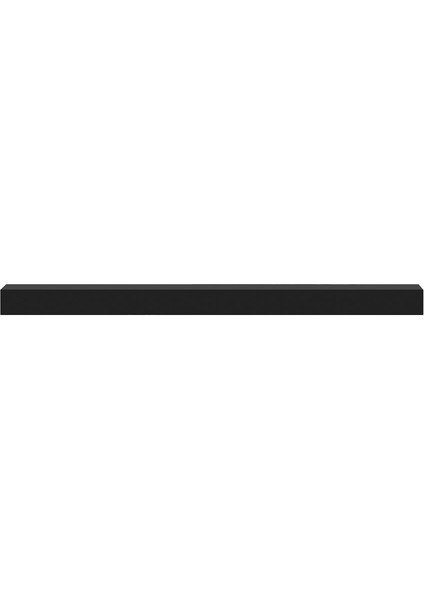 Gizli Tutuculu Duvar Rafı 60 cm - M.siyah