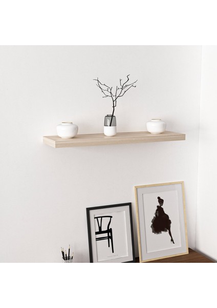 Gizli Tutuculu Duvar Rafı 80 cm - Sonomo