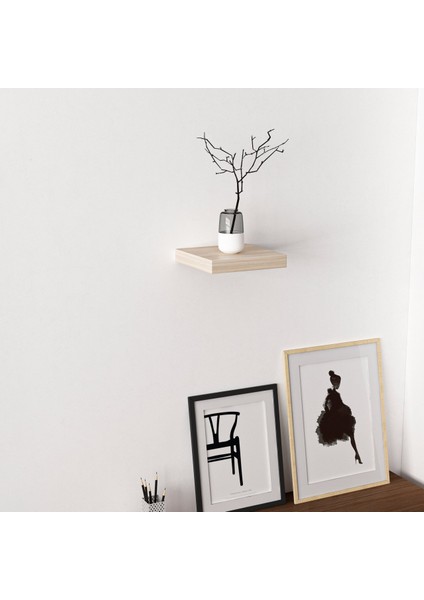 Gizli Tutuculu Duvar Rafı 23 cm - Sonomo