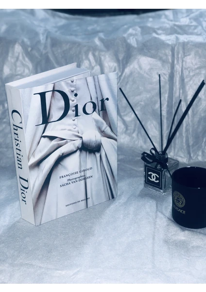 Lovely Book & Book Dior Gelinlik Figürlü Dekoratif Açılabilir Kitap Kutusu