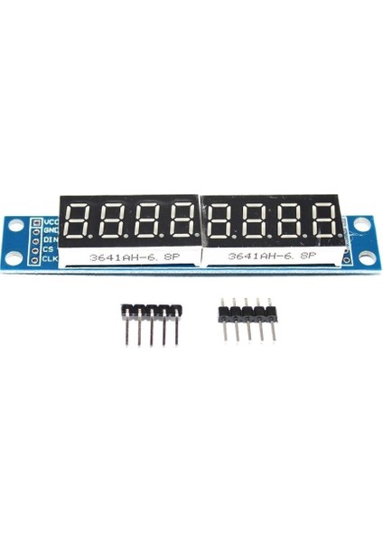 MAX7219 8 Hane Seri 7 Segment Ekran 8 Digit Dijital Seri 74HC595 8 Digit