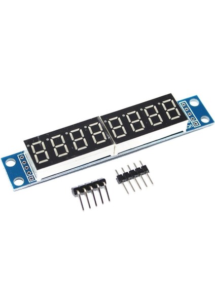 MAX7219 8 Hane Seri 7 Segment Ekran 8 Digit Dijital Seri 74HC595 8 Digit