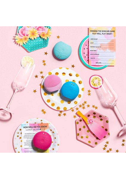 Luna Play Smart 2 Yüz Temizleme Cihazı, Tickle Me Pink