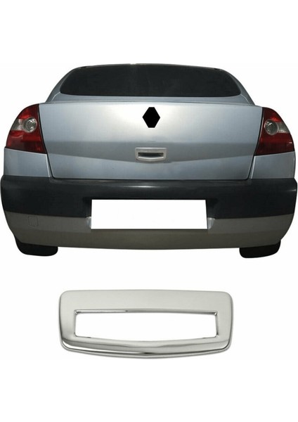 Alminox Oto Renault Megane 2 Sedan Krom Bagaj Açma P.çelik 2002-2009 Arası