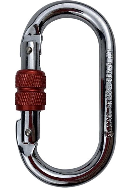 25KN Kaya Tırmanışı Karabina Konnektörü Emniyet Asılı Toka Kırmızı (Yurt Dışından) fiyatları