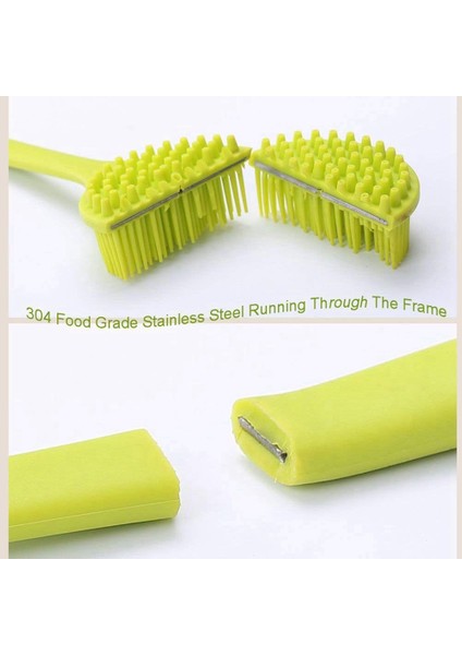 1x Sırt Fırçası, Silikon Vücut Fırçası Çift Taraflı Fırça, Uzun Sap ve 5 Adet x Sabun Torbası, Pamuklu ve Keten Sabun Torbaları(Yurt Dışından) fiyatları