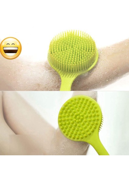 1x Sırt Fırçası, Silikon Vücut Fırçası Çift Taraflı Fırça, Uzun Sap ve 5 Adet x Sabun Torbası, Pamuklu ve Keten Sabun Torbaları(Yurt Dışından) indirimleri