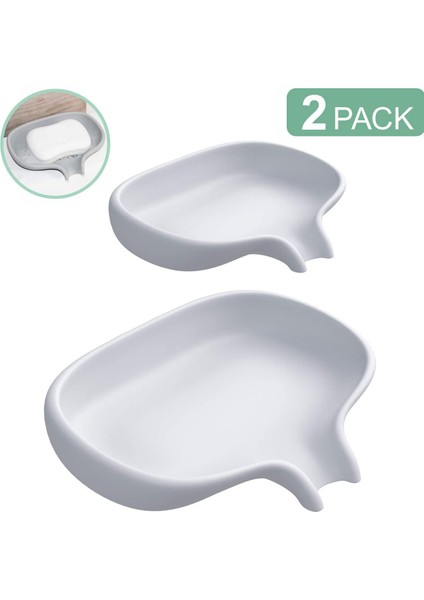 Süzgeçli Sabunluk, Banyo Lavabo Sabunluk, Duş Için Silikon Sabunluk, Mutfak Tezgahı Için Bar Sabunluk(Yurt Dışından)